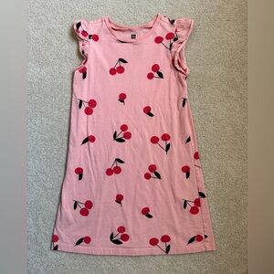 Tea collection tulip sleeve cherry dress